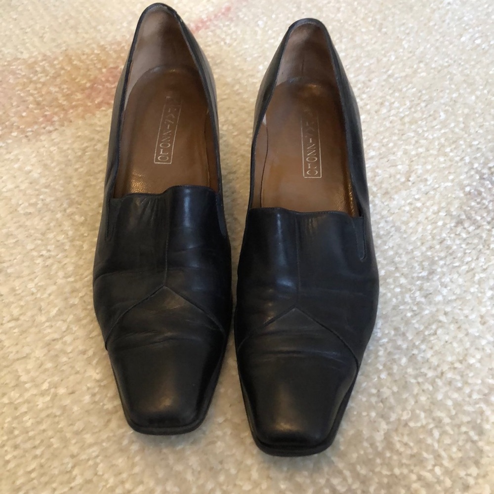 Italian Antonio Panizzolo black Heels - size 37 (7M)